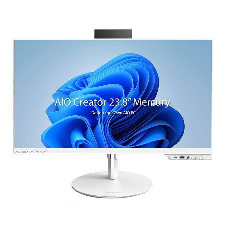 AIOCreator All-In-One White Desktop PC for i5 i7 